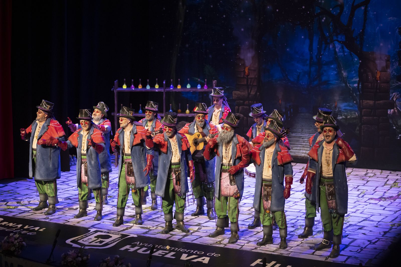 La tercera jornada de semifinales del Carnaval de Huelva, en imágenes