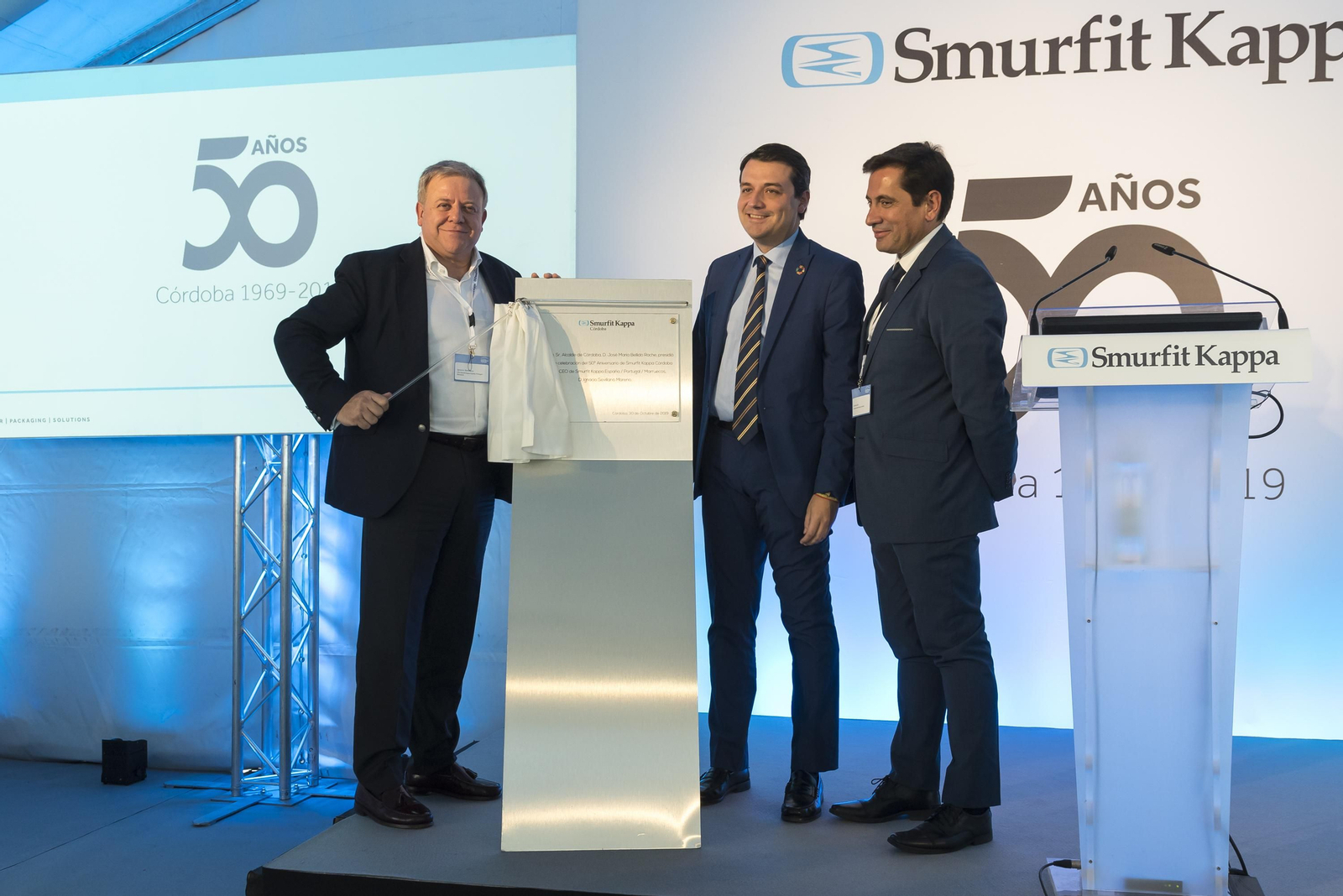 Celebración del 50 aniversario de Smurfit Kappa.