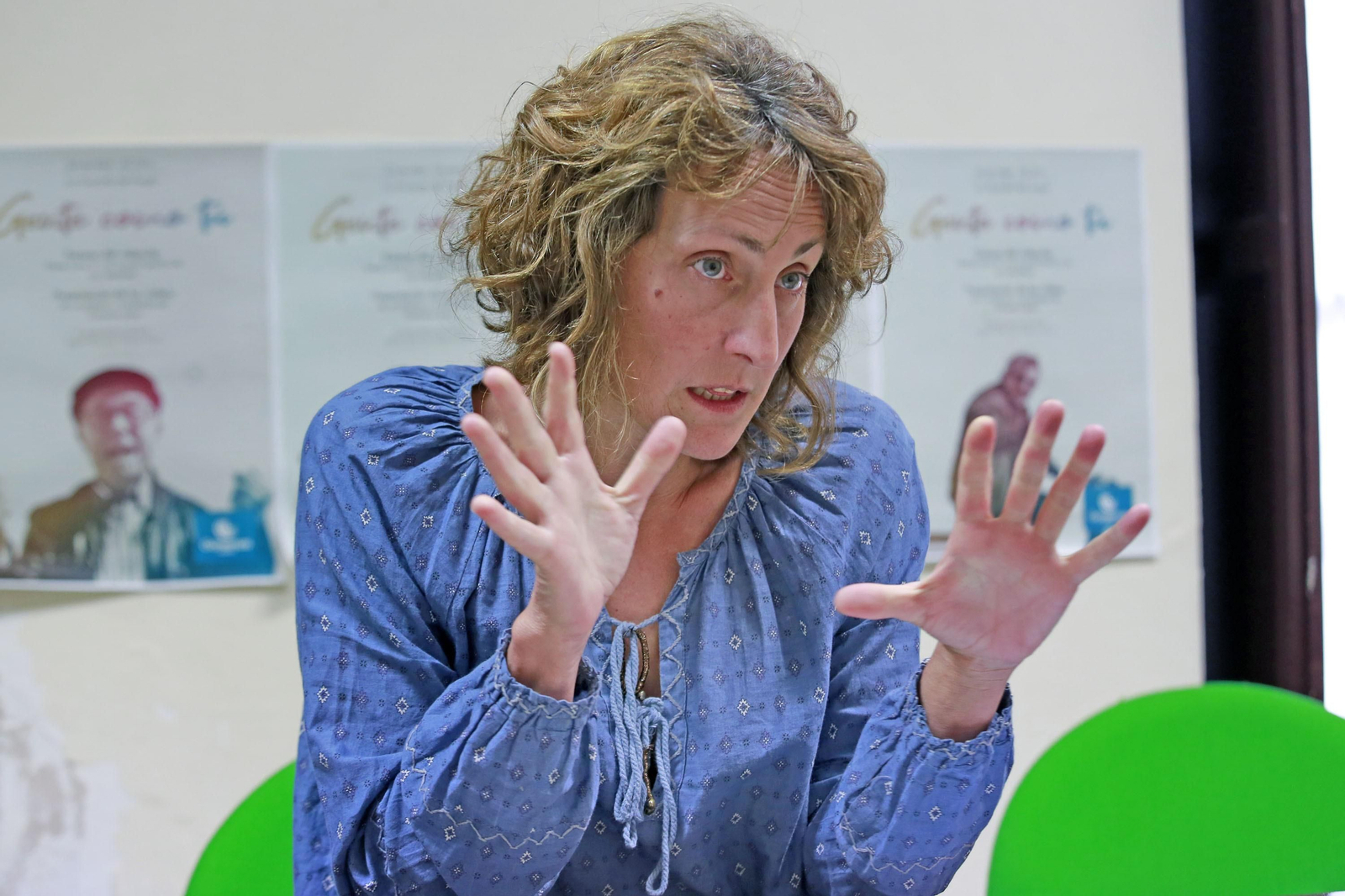 Kika González, durante una entrevista a Diario de Jerez en la pasada campaña electoral.