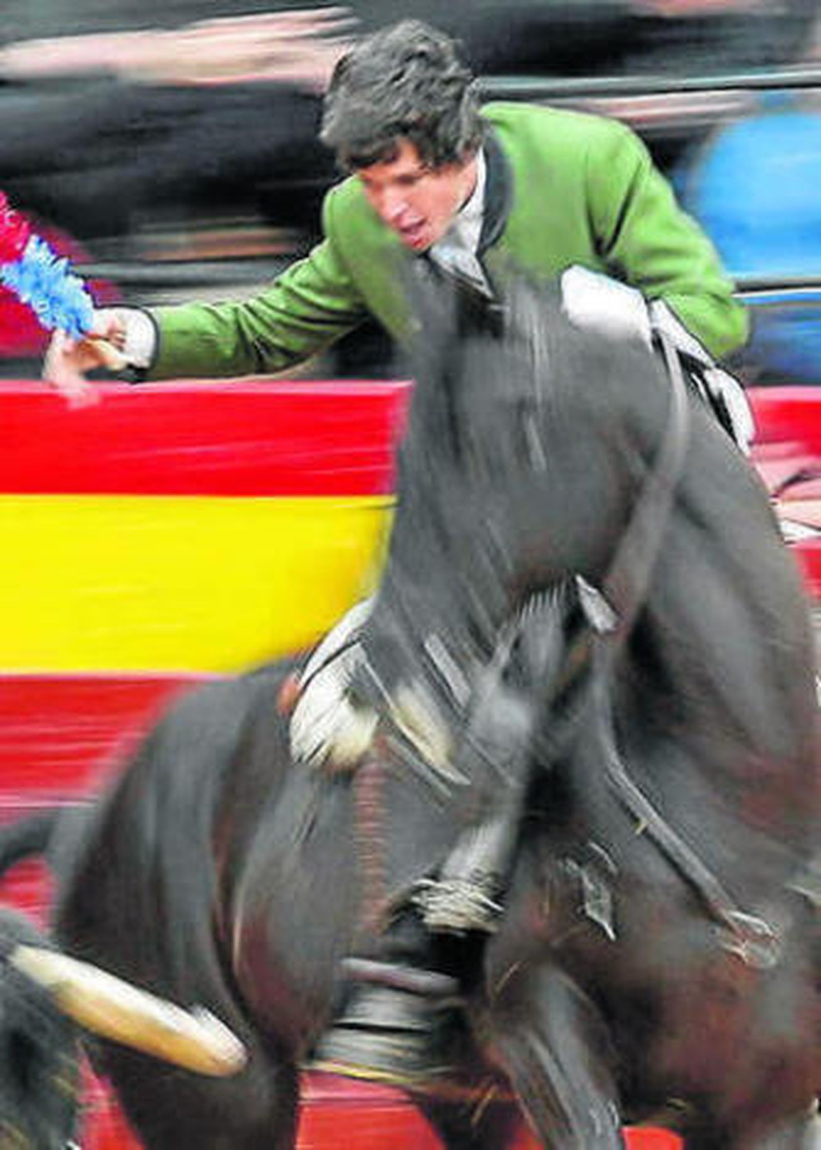 Valdenebro, ayer, en Valencia.