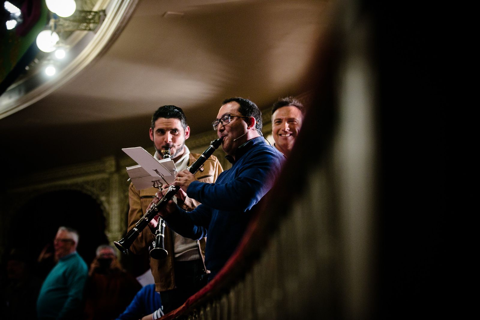 Ambiente en la sexta función de cuartos