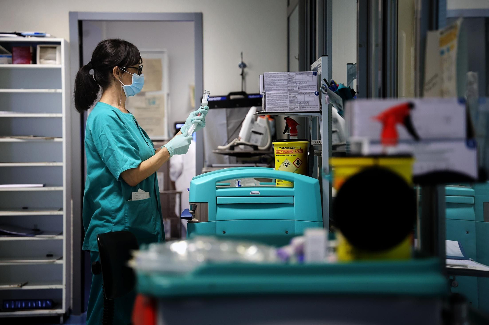 Imágenes de la UCI del Hospital Infanta Elena en Huelva