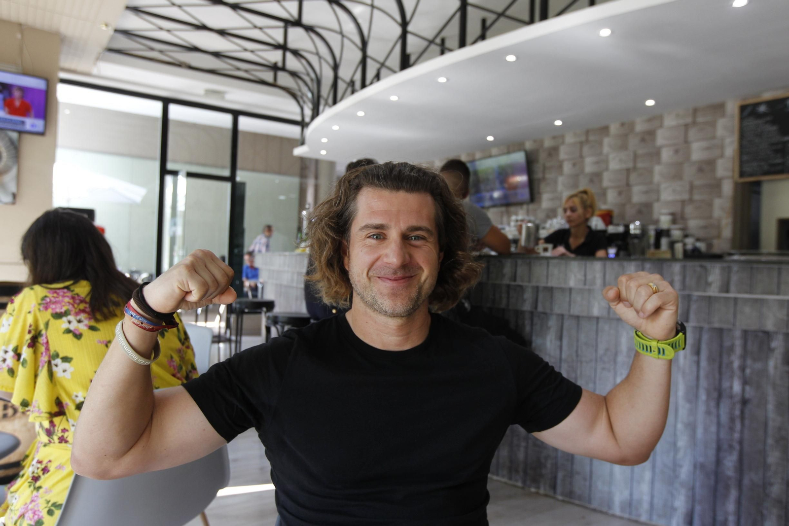 Norberto Reina, ultraciclista.