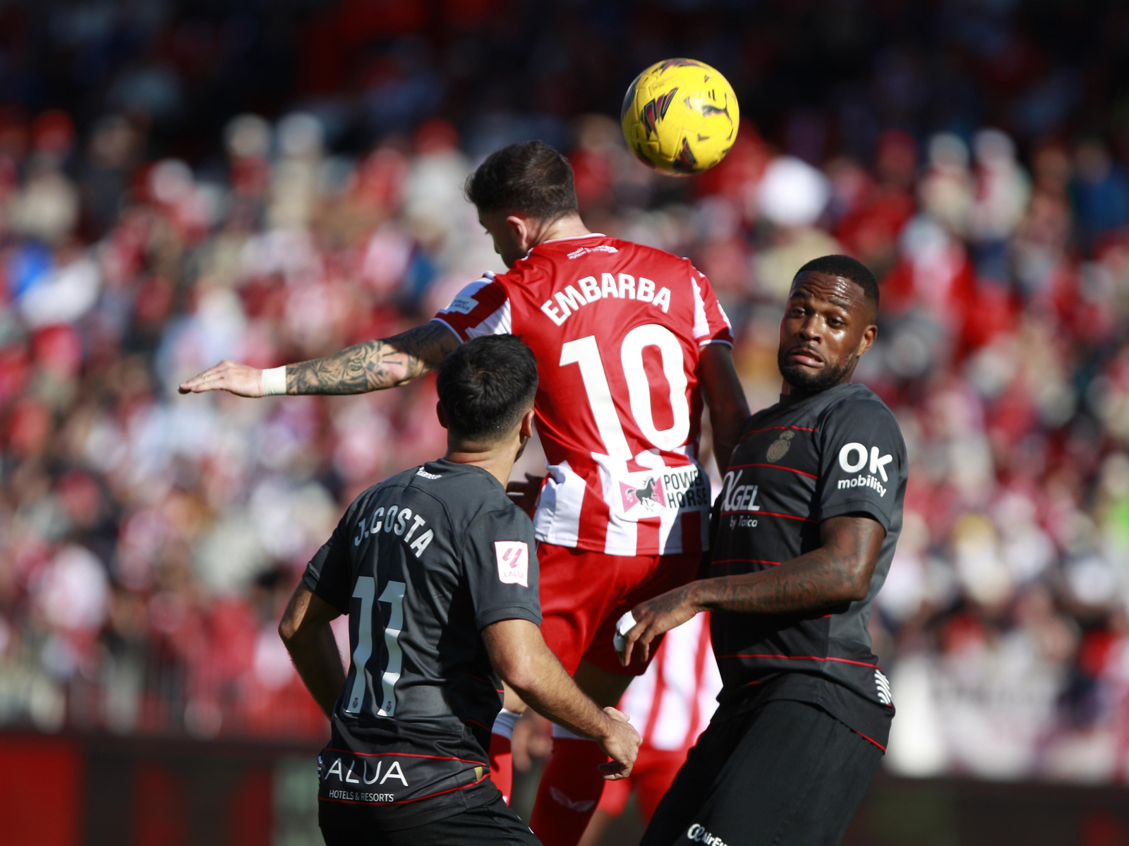 Imágenes del partido U.D. Almería-R.C.D. Mallorca