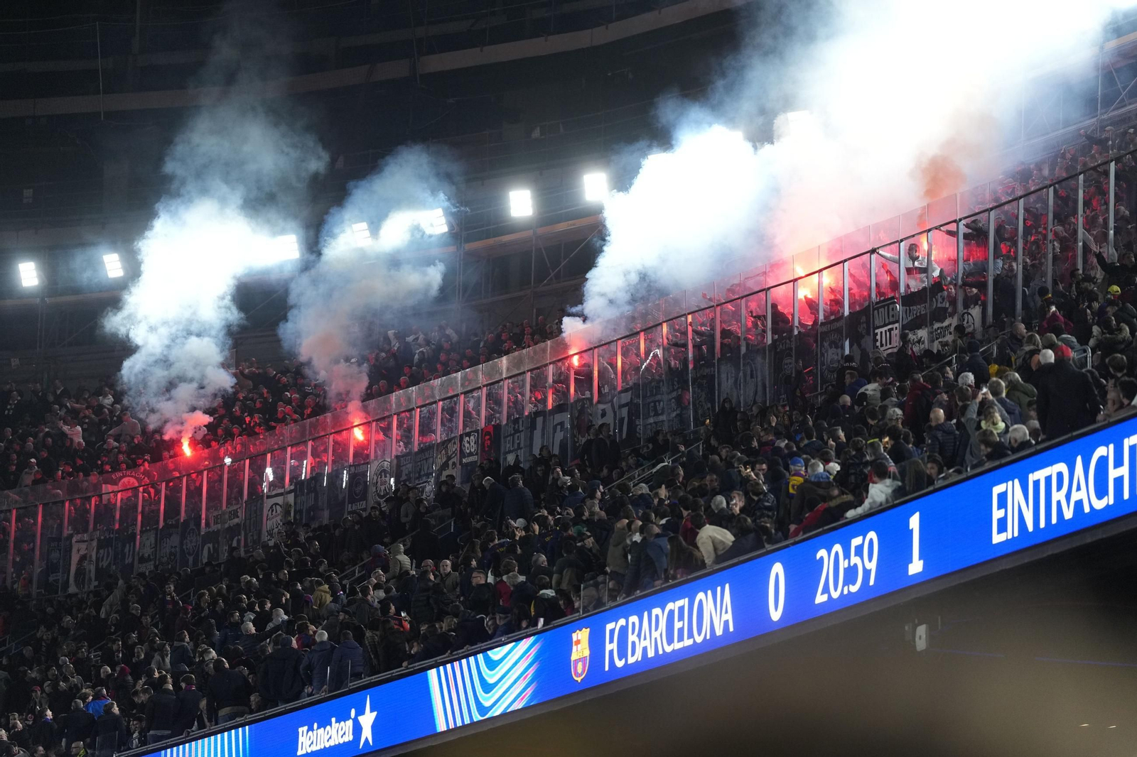 Las fotos del Barcelona-Eintracht Frankfurt