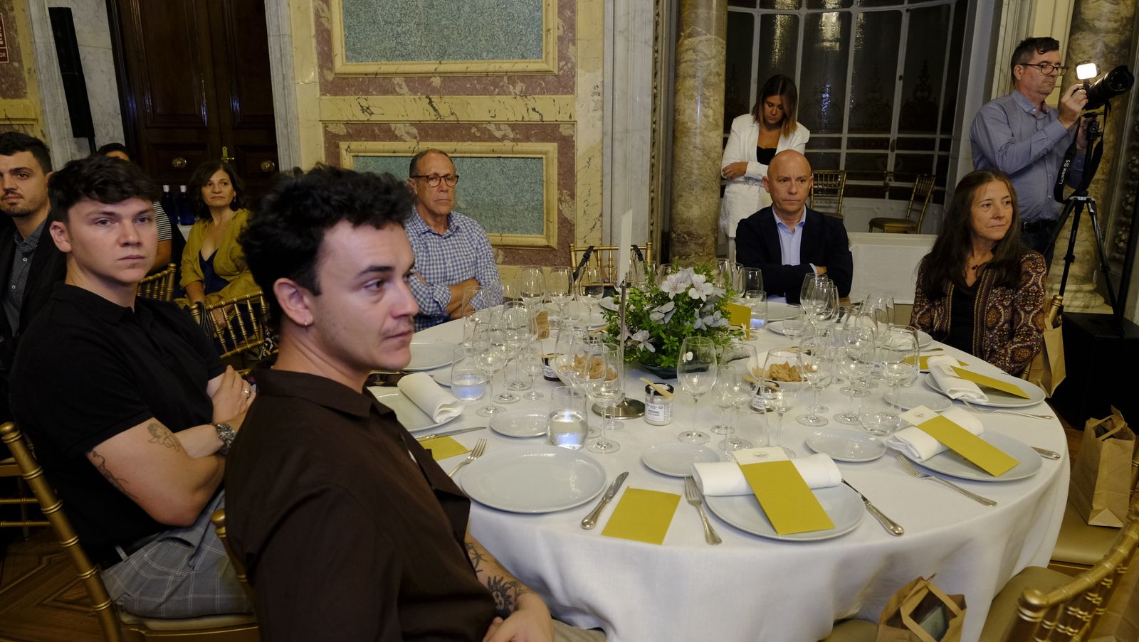 Imágenes de la presentación de la marca Vegavilanos en el Casino de Madrid