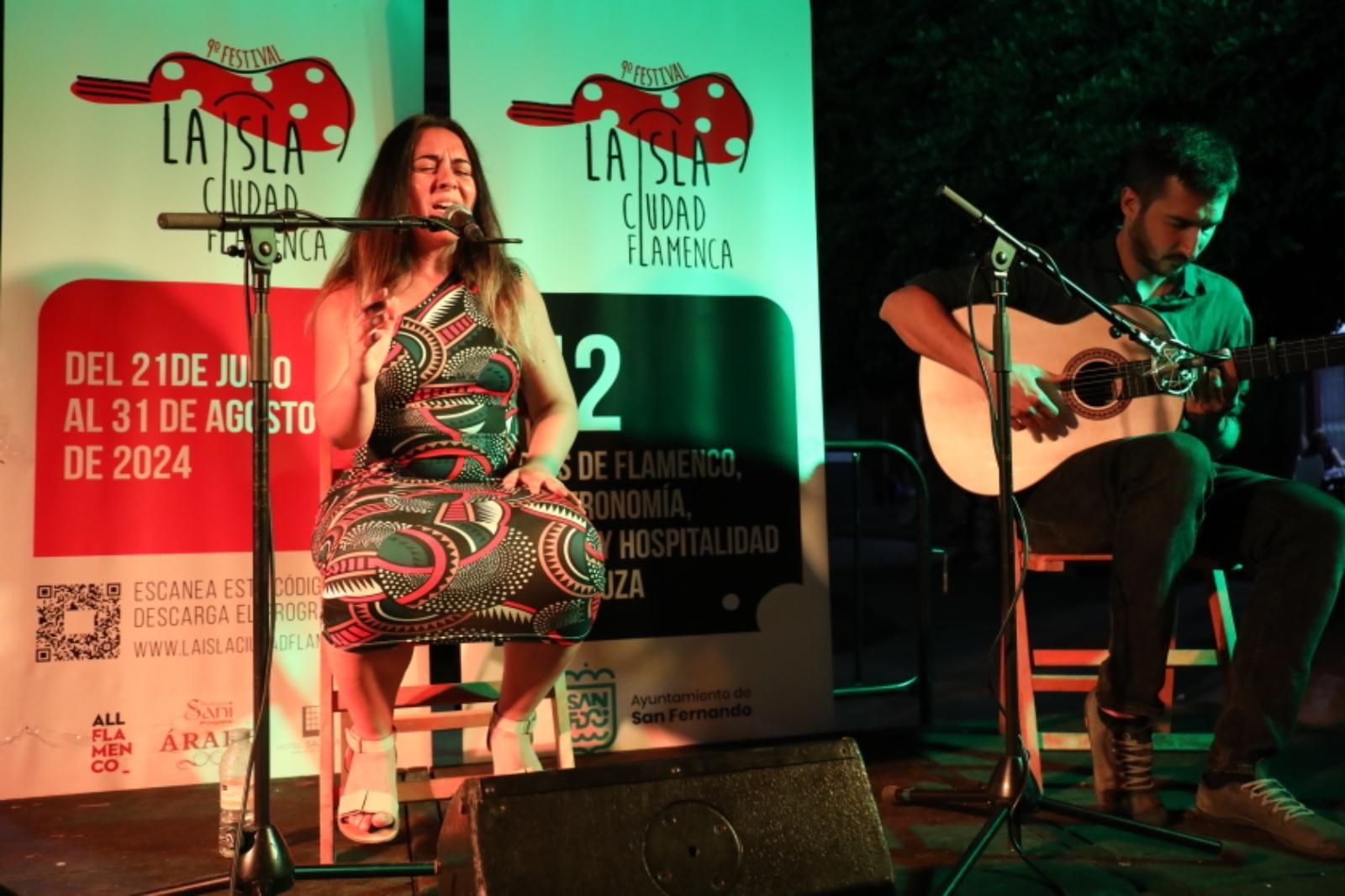 Una de las actuaciones de la Escuela de la Peña Chato de la Isla en el festival La Isla Ciudad Flamenca, en San Fernando Una de las actuaciones de la Escuela de la Peña Chato de la Isla en el festival La Isla Ciudad Flamenca, en San Fernando