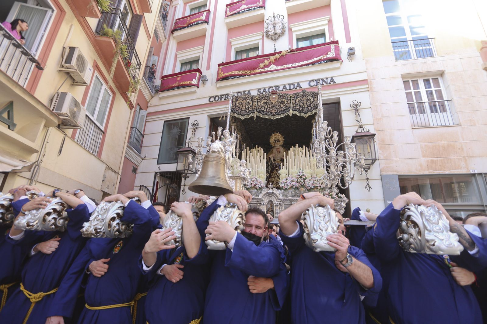 Las fotos de la Sagrada Cena, en el Jueves Santo de Málaga