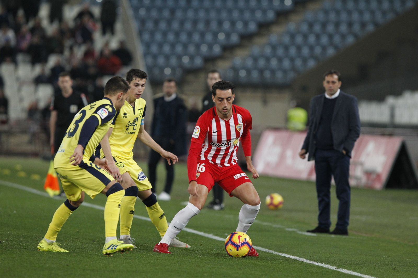 El Almería-Numancia en imágenes