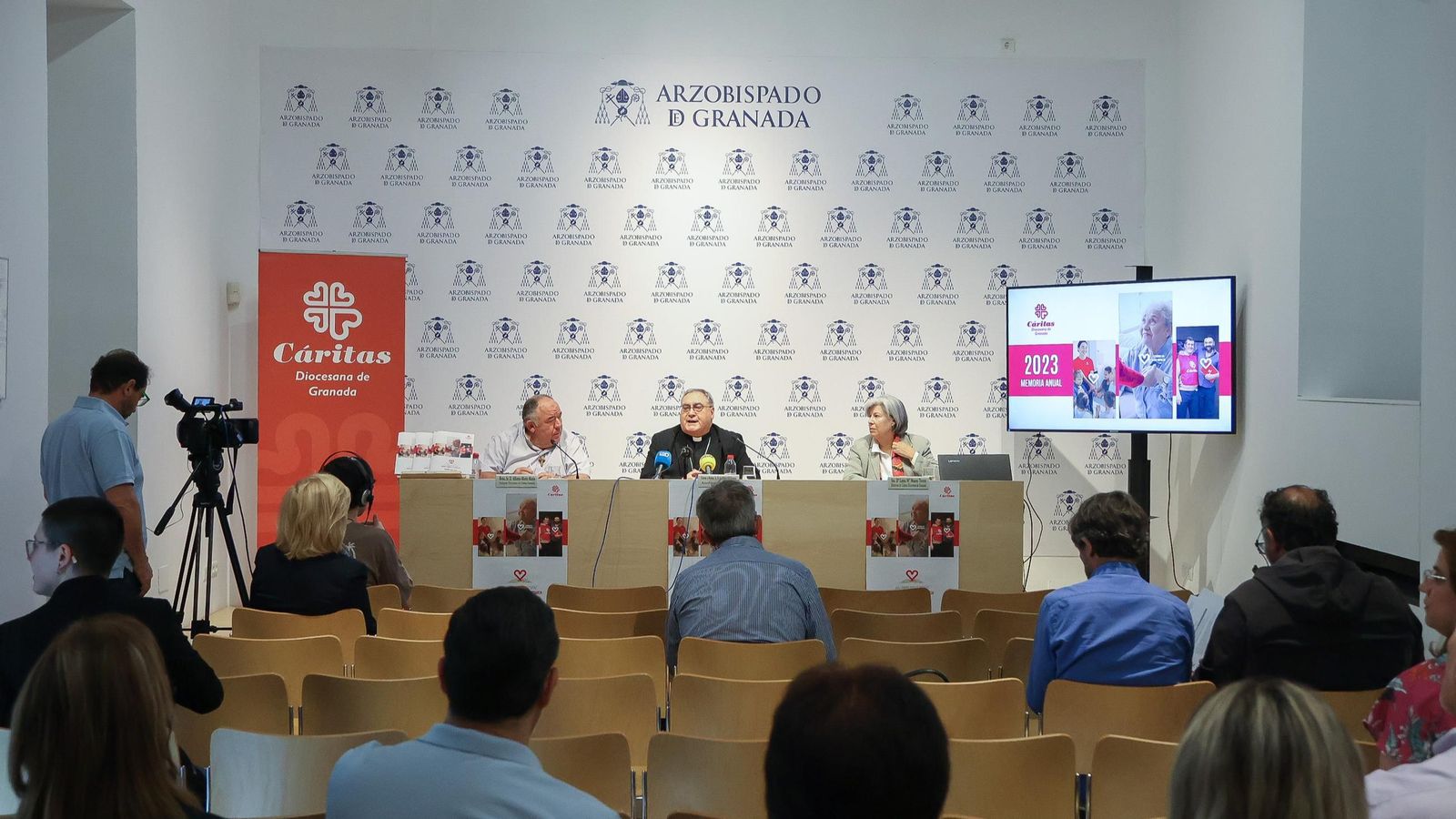 El arzobispo de Granada y presidente de Cáritas Diocesana, José María Gil Tamayo | Imagen de archivo