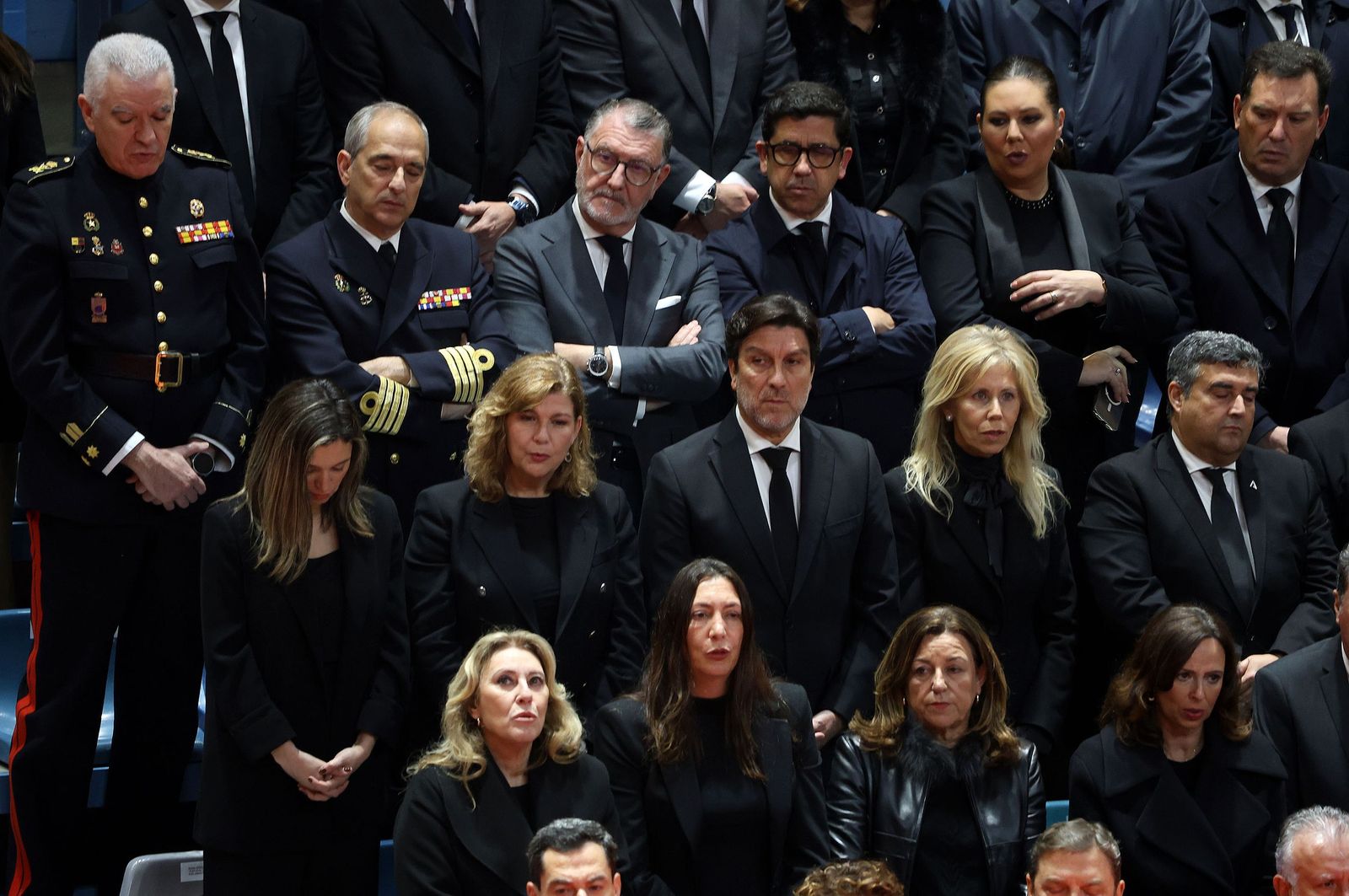 Fotografías de la misa funeral por las víctimas del accidente de tren en Adamuz