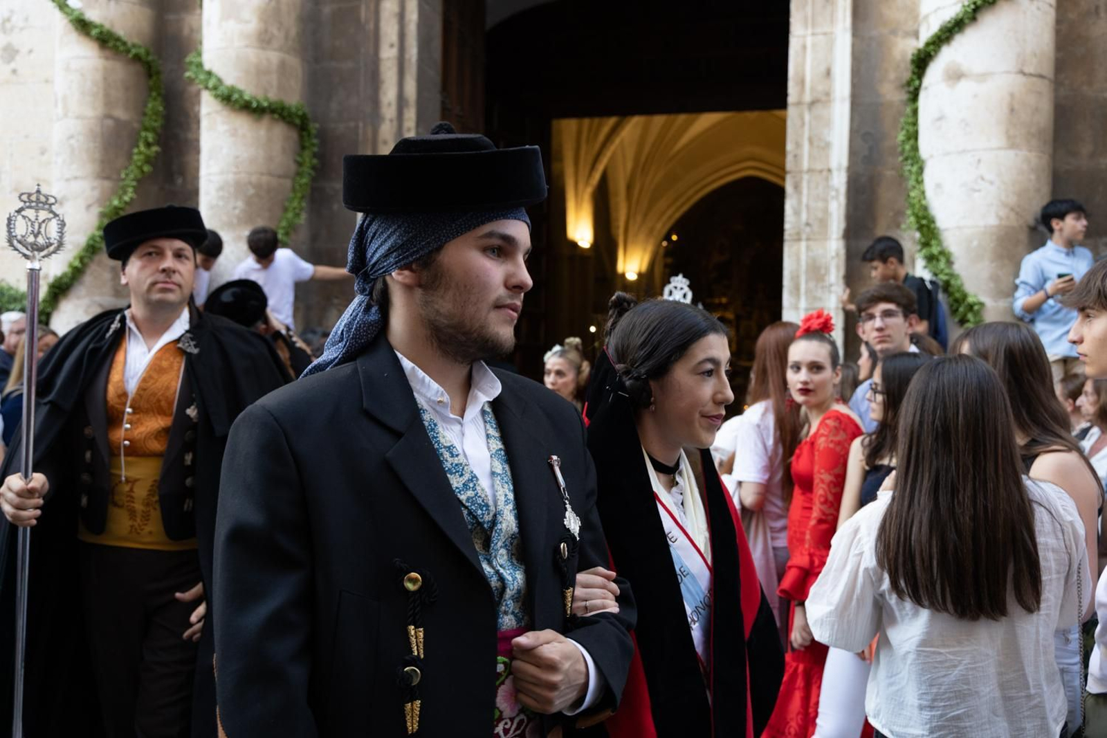 Así ha procesionado la Virgen de la Capilla por Jaén en su día grande.