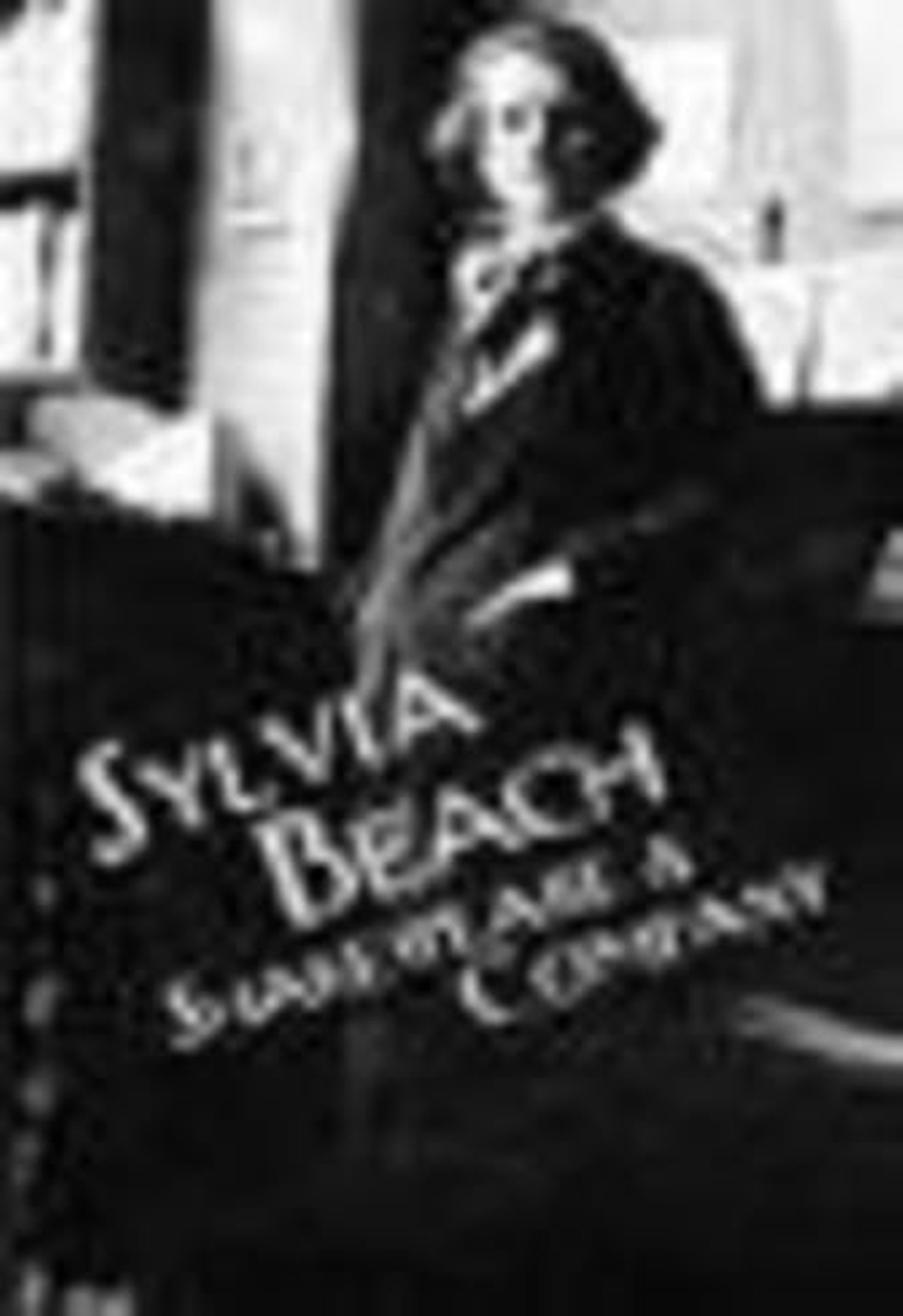 James Joyce y Sylvia Beach.