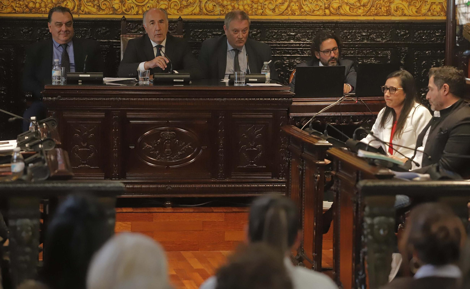 Fotos del Pleno extraordinario del Ayuntamiento de Algeciras
