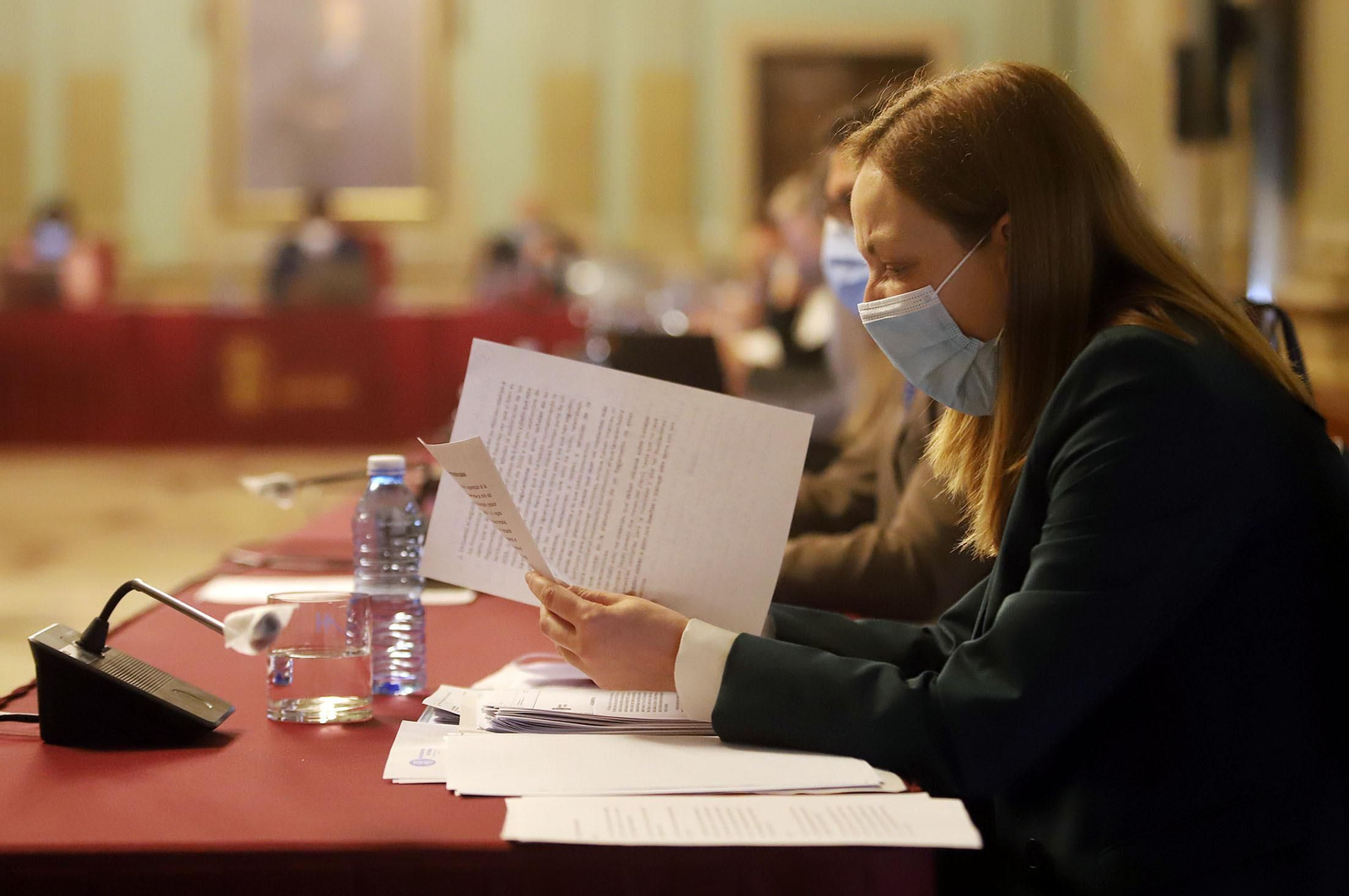 Imágenes del pleno celebrado en el Ayuntamiento de Huelva