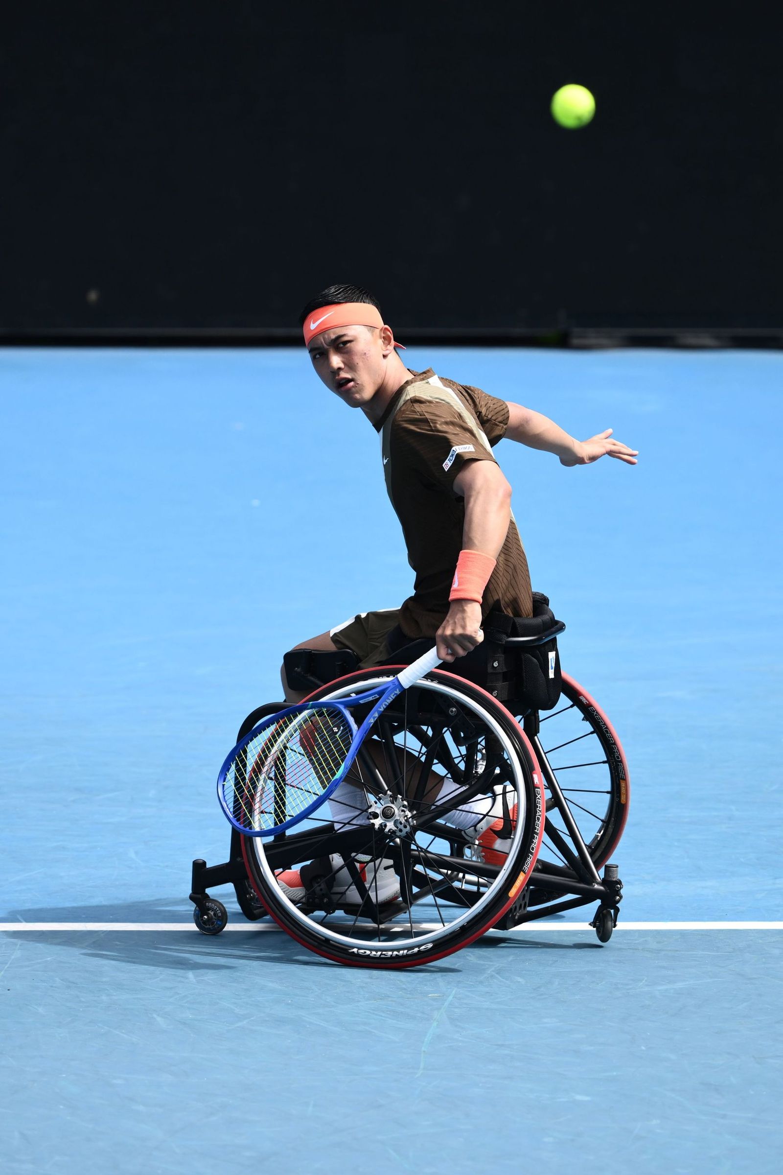 Las fotos de la retirada de Musetti ante Djokovic y del resto de cuartos de final