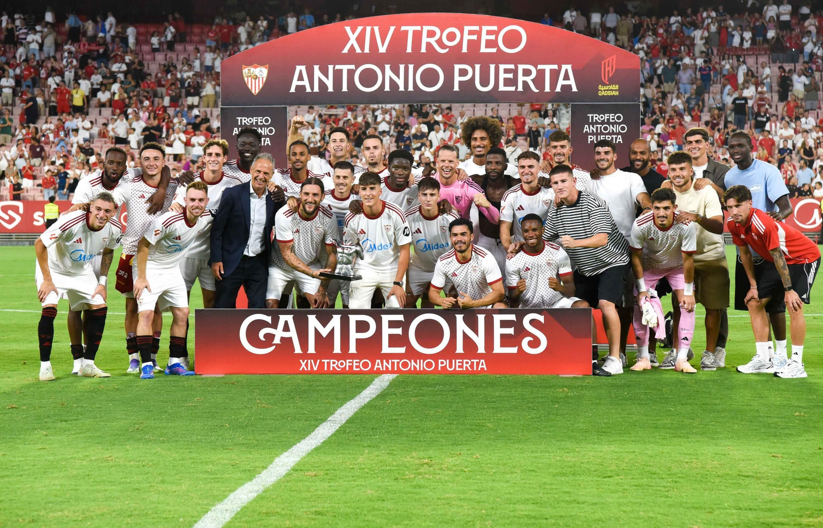 Las imágenes del Sevilla FC Al-Qadsiah FC