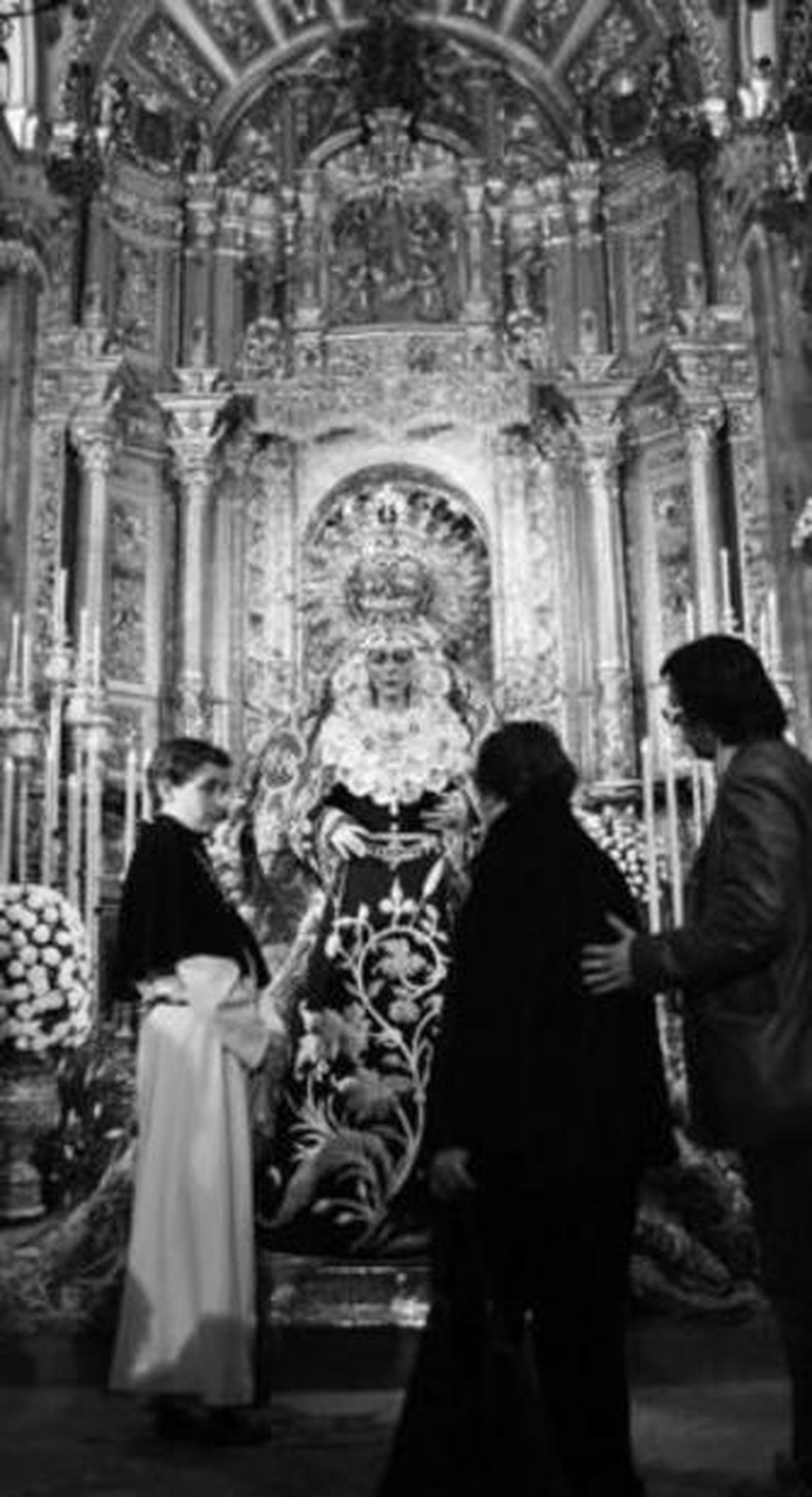 La Esperanza Macarena en su basílica.