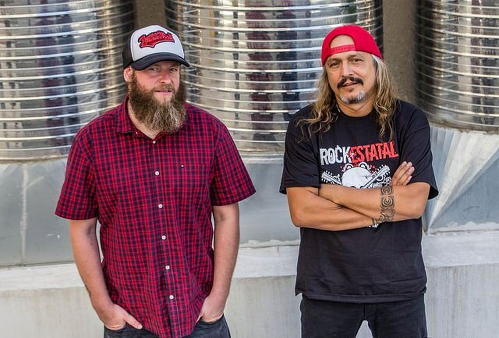 Andreas Lutz (izquierda) y Pepe Bao (derecha) en 2014.