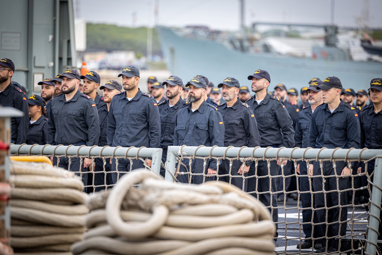 Imágenes del regreso de La fragata 'Numancia' a Rota tras participar en la operación Atalanta