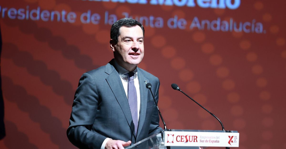 Juanma Moreno reorganizará el presupuesto andaluz para atender los daños del temporal