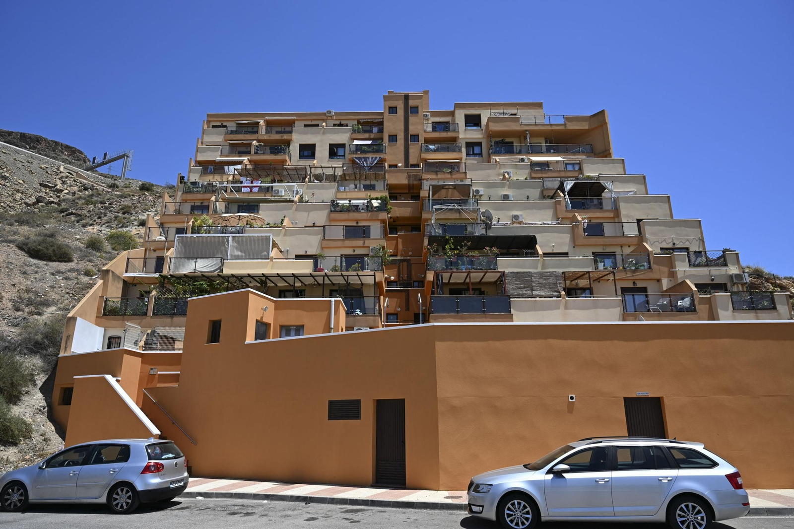 Imagen de archivo del edificio Vistaverde, en Aguadulce, propiedad de la Sareb.