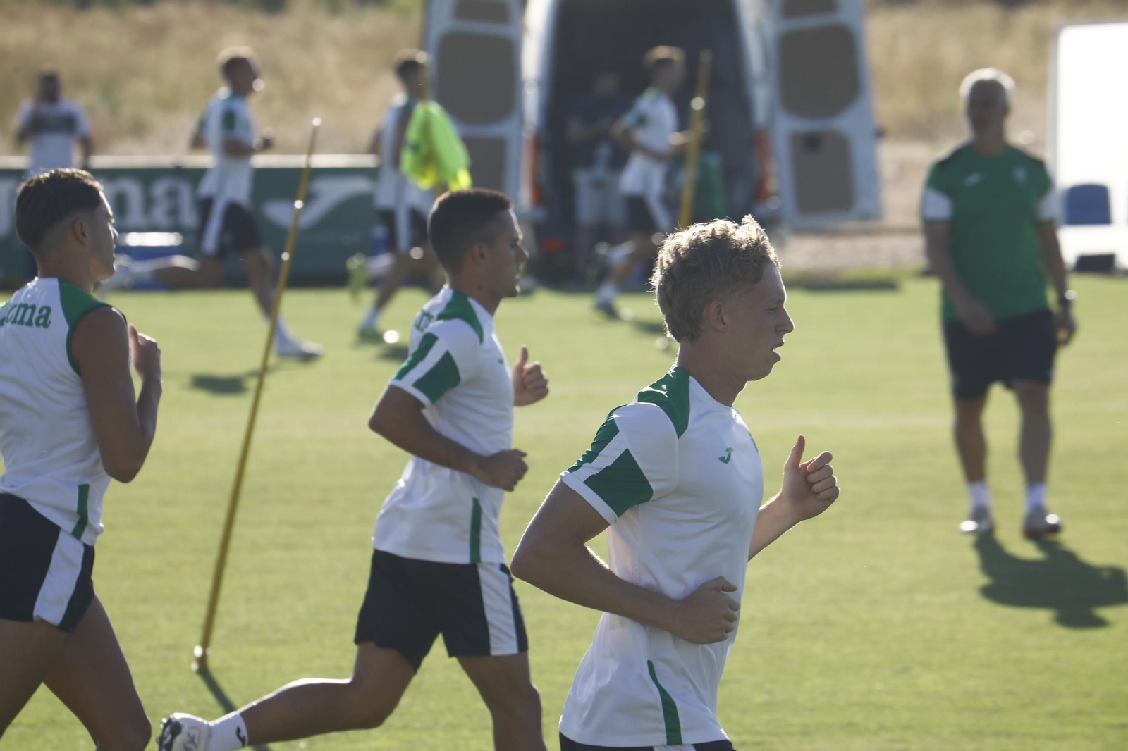 Las mejores imágenes del entrenamiento del Córdoba CF en el inicio de la tercera semana de preparación
