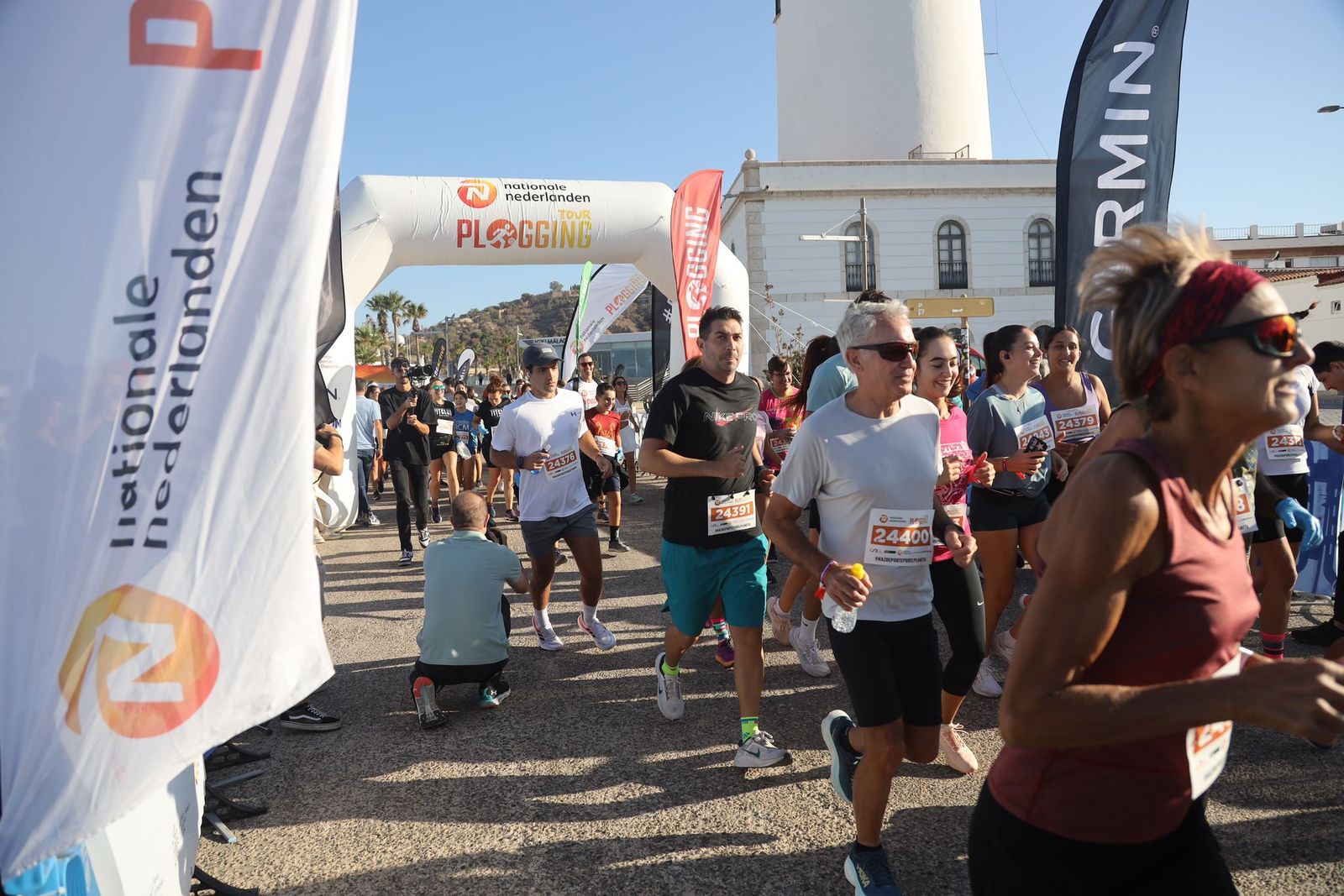 El Nationale-Nederlanden Plogging Tour de Málaga, en fotos