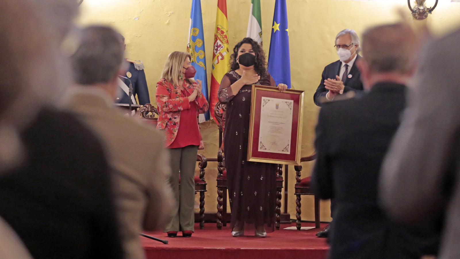 Imágenes de 'La Macanita' recibiendo el IV Premio de Andalucía en Jerez