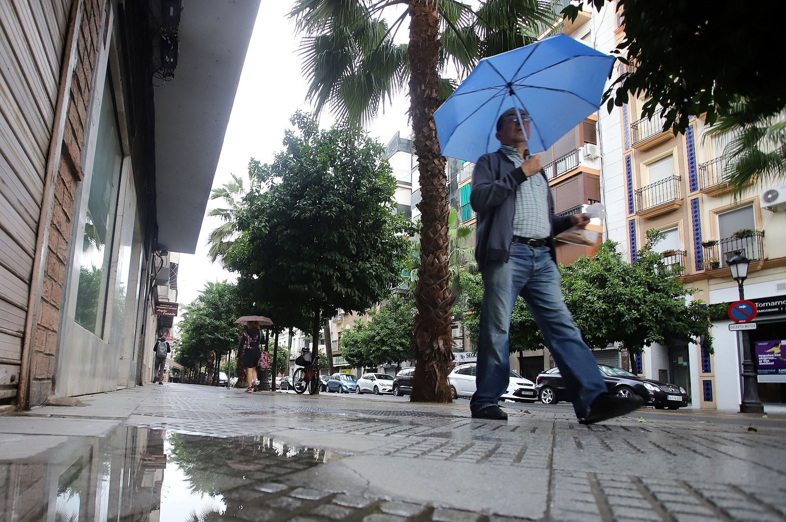 Lluvias en este septiembre en Huelva.
