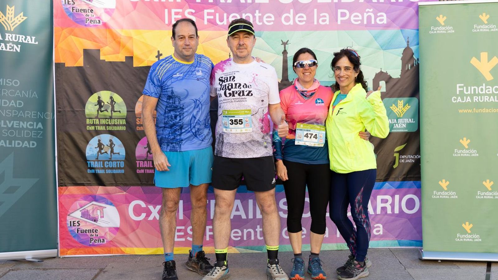 En imágenes: kilómetros para la esperanza de Celia en el CxM Trail Solidario IES Fuente de la Peña (I)