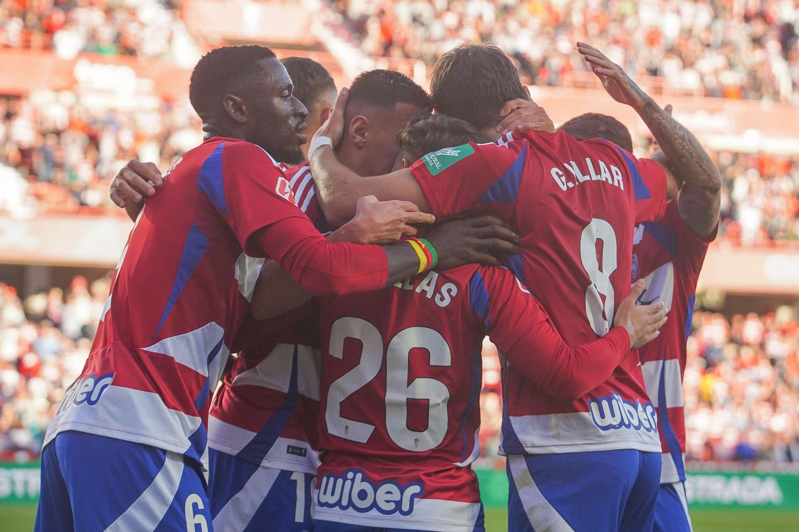 Las mejores imágenes de la victoria del Granada CF ante el Racing