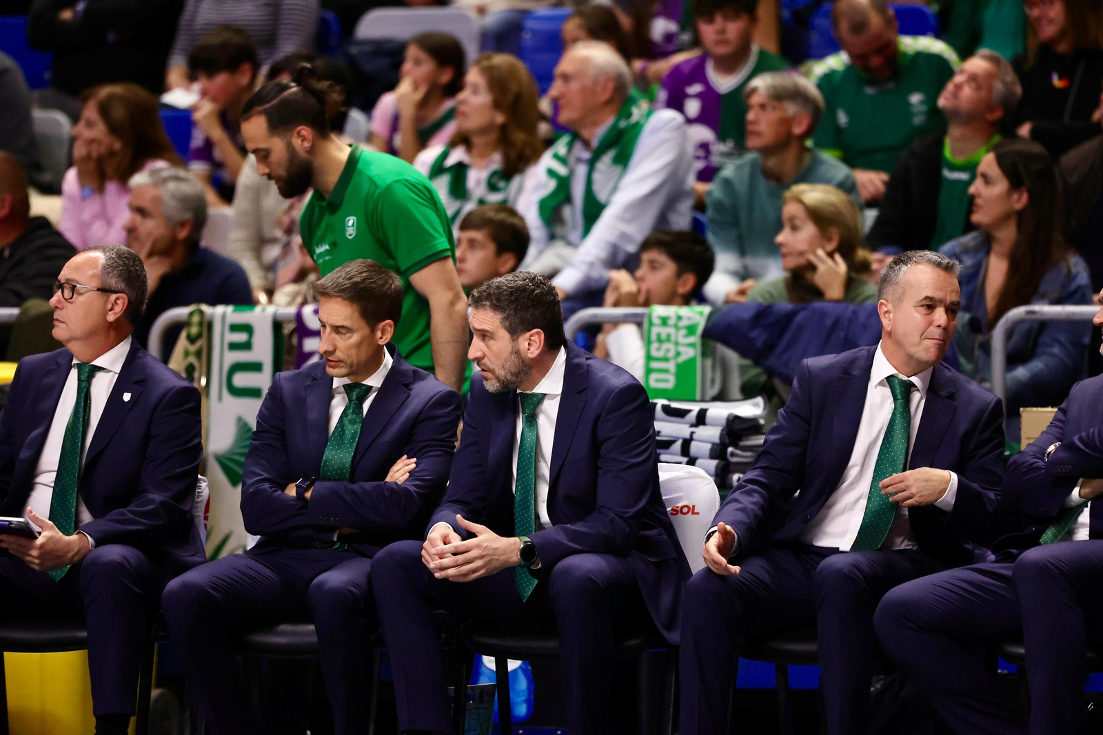 El Unicaja-Bàsquet Girona, en fotos