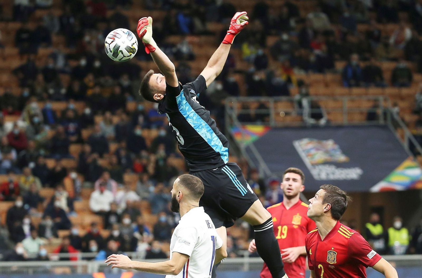 Las fotos del España-Francia, final de la Liga de Naciones