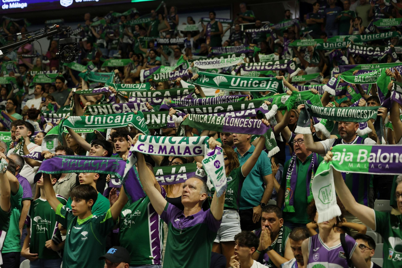 El Unicaja-Real Madrid, en fotos