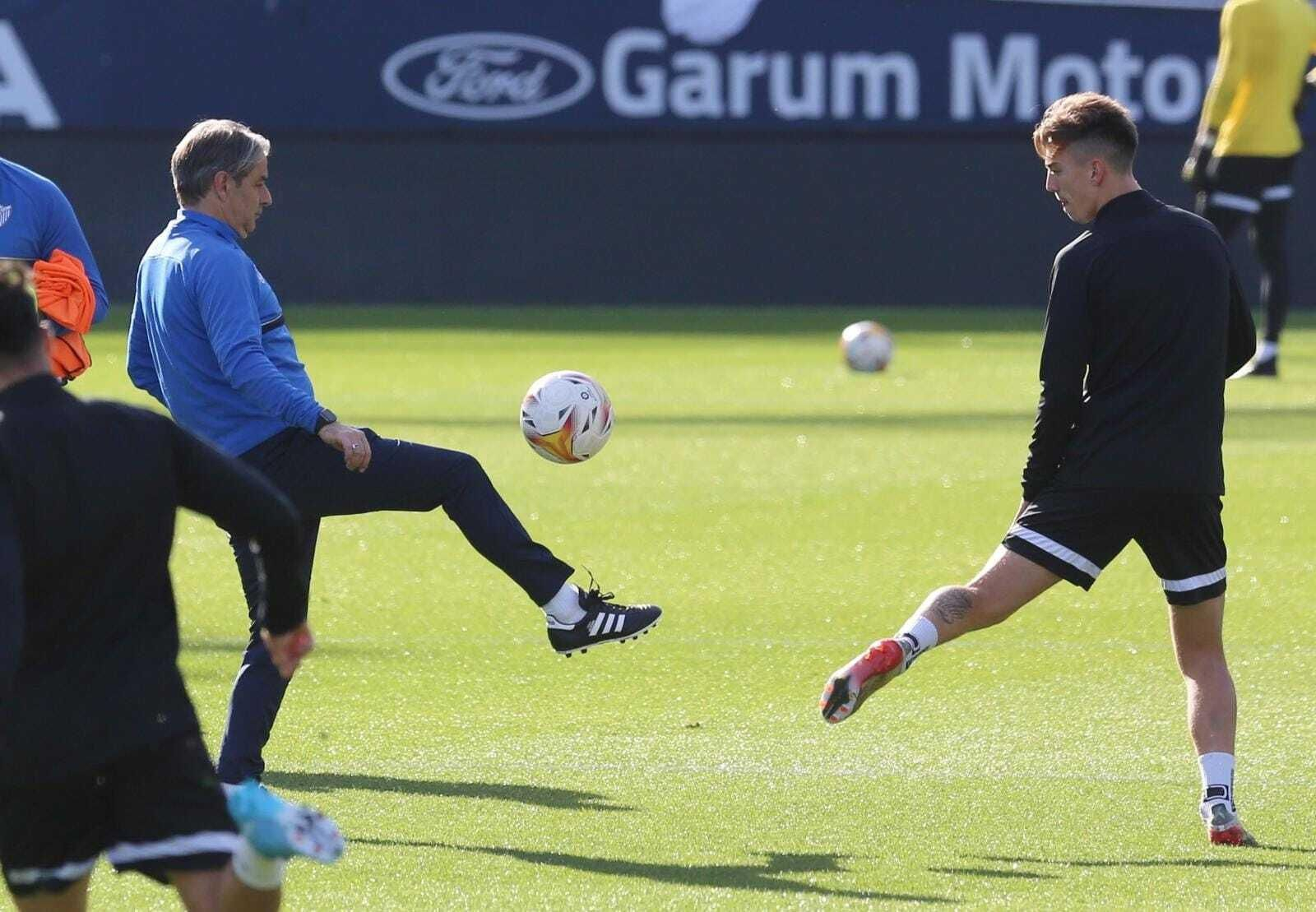 Natxo González ya lleva las riendas del Málaga