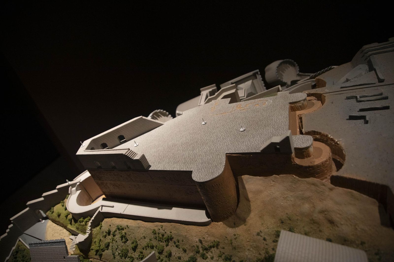 Presentación de la maqueta de la Alcazaba de Almería, en imágenes