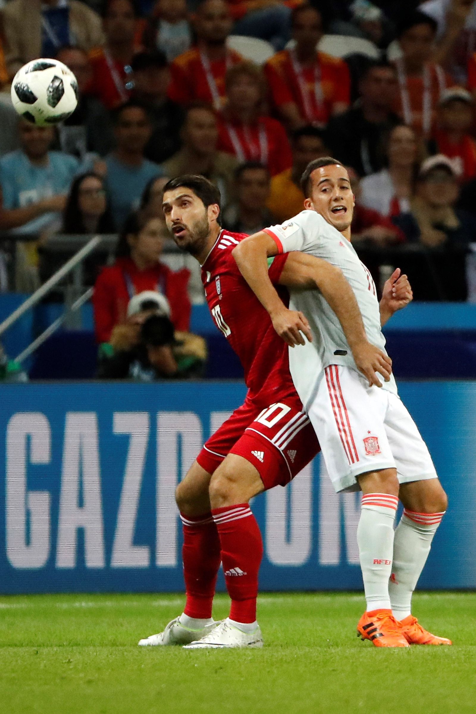 Las imágenes del Irán-España