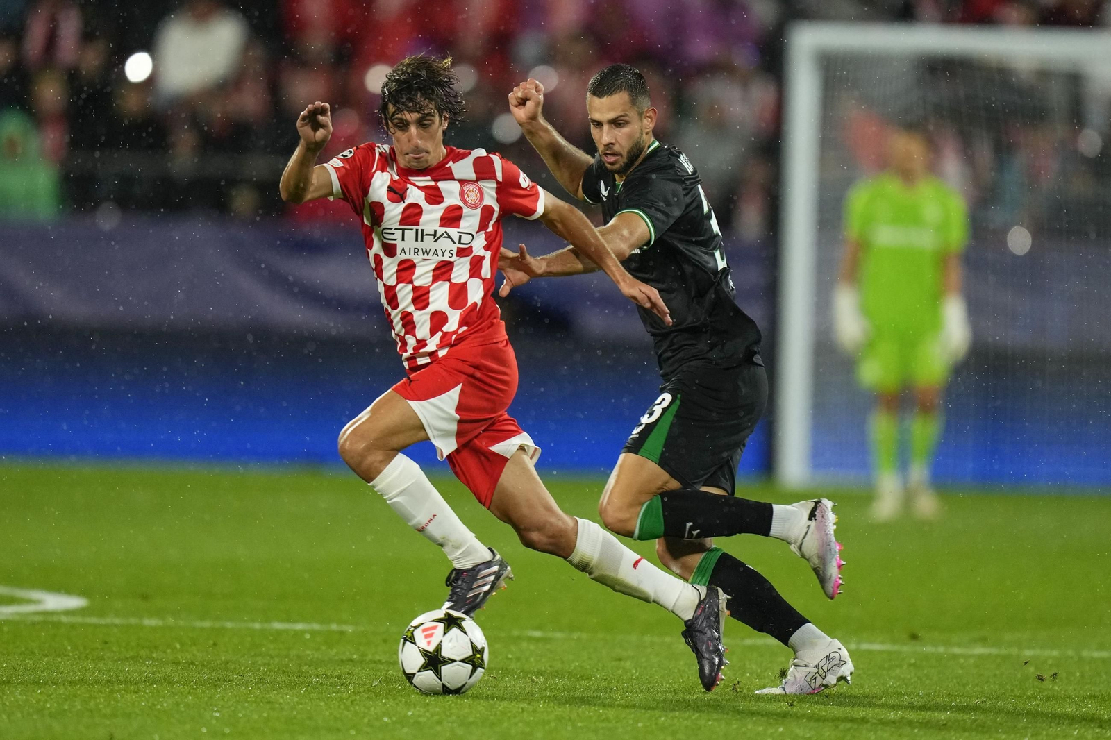 El Girona-Feyenoord de la Champions League, en fotos