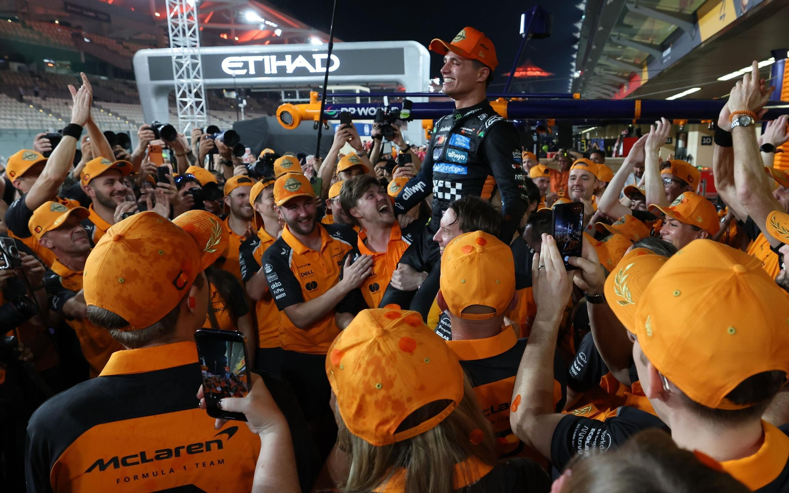 Las fotos del título mundial de Lando Norris en la Fórmula 1