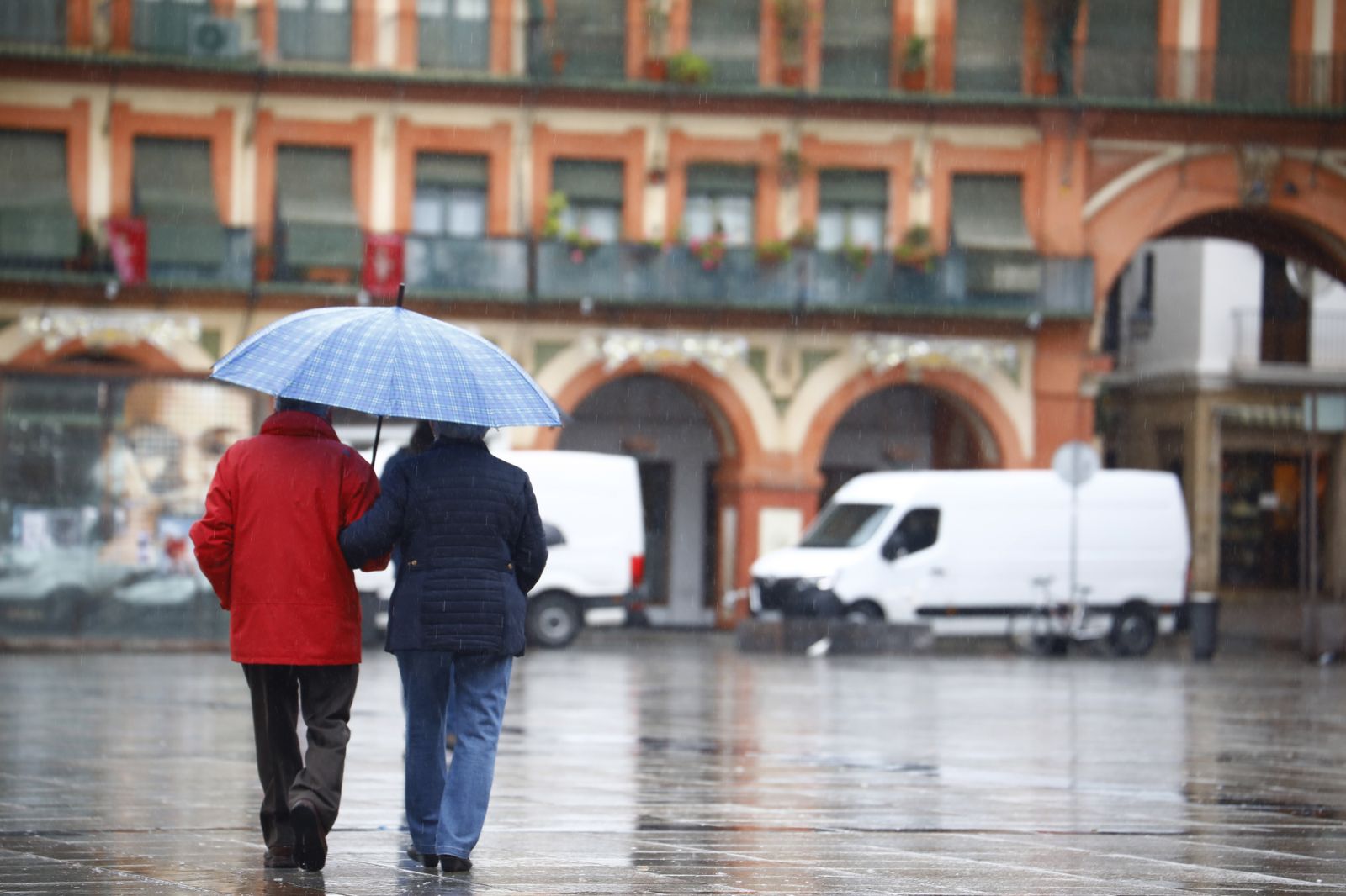 Las fotografías del paso de la borrasca Filomena por Córdoba