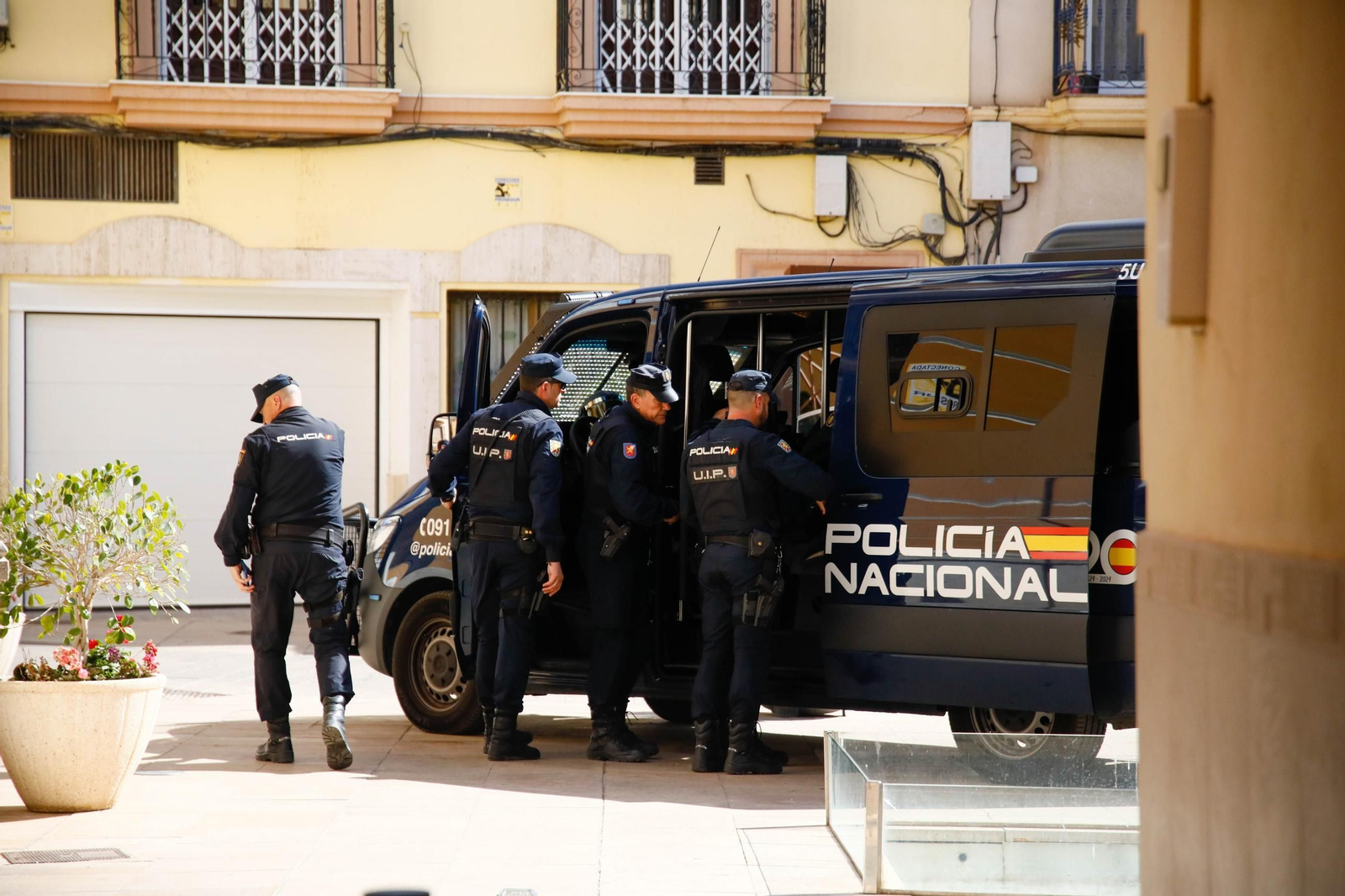 Redada policial en Pechina, Almería