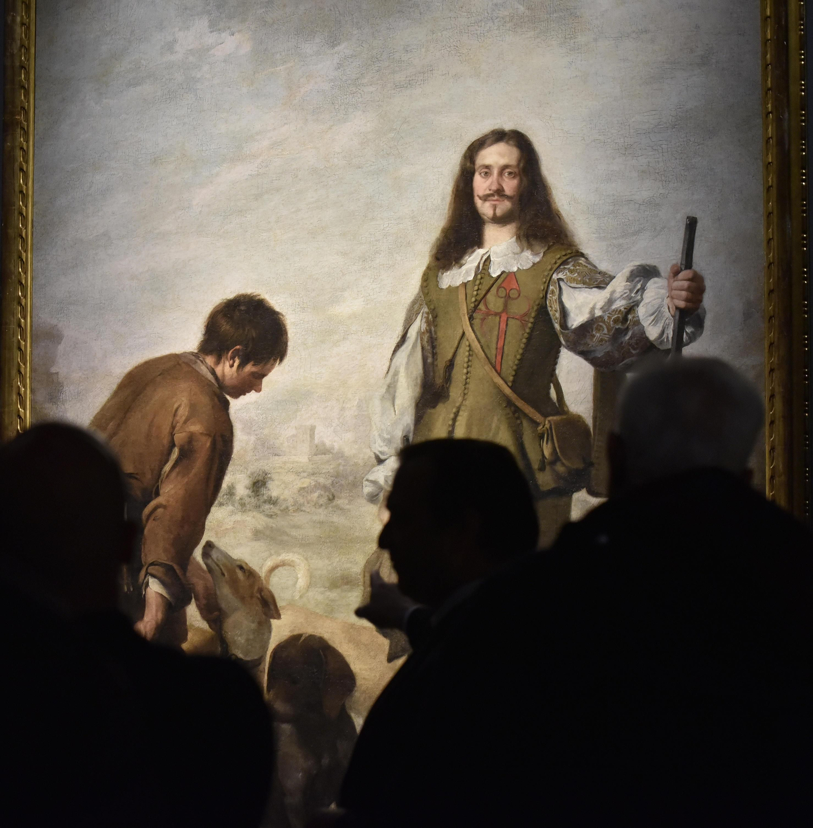 Detalle del 'Retrato de Antonio Hurtado de Salcedo' de la Colección Colomer.