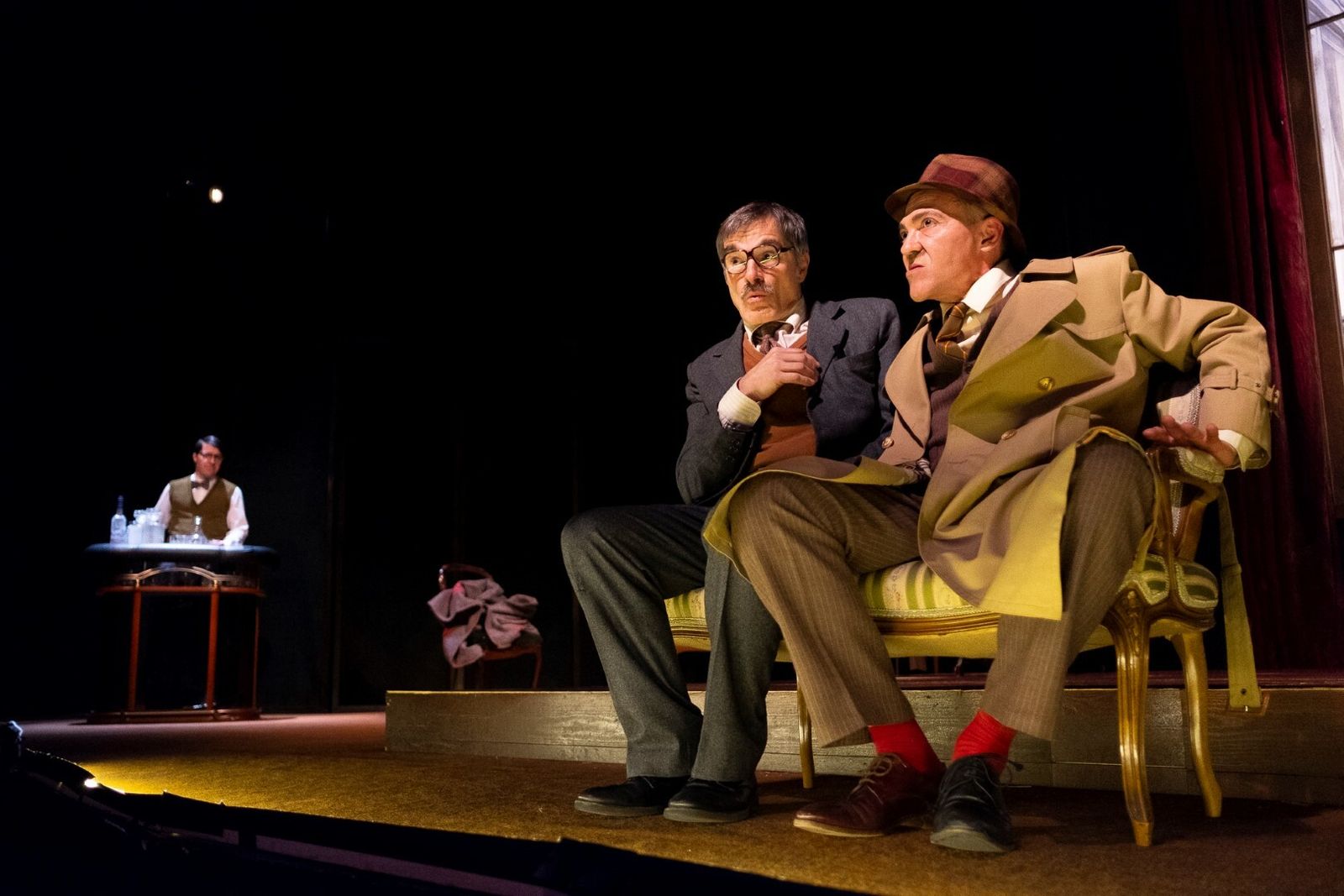 Una escena de 'Nekrassov'.