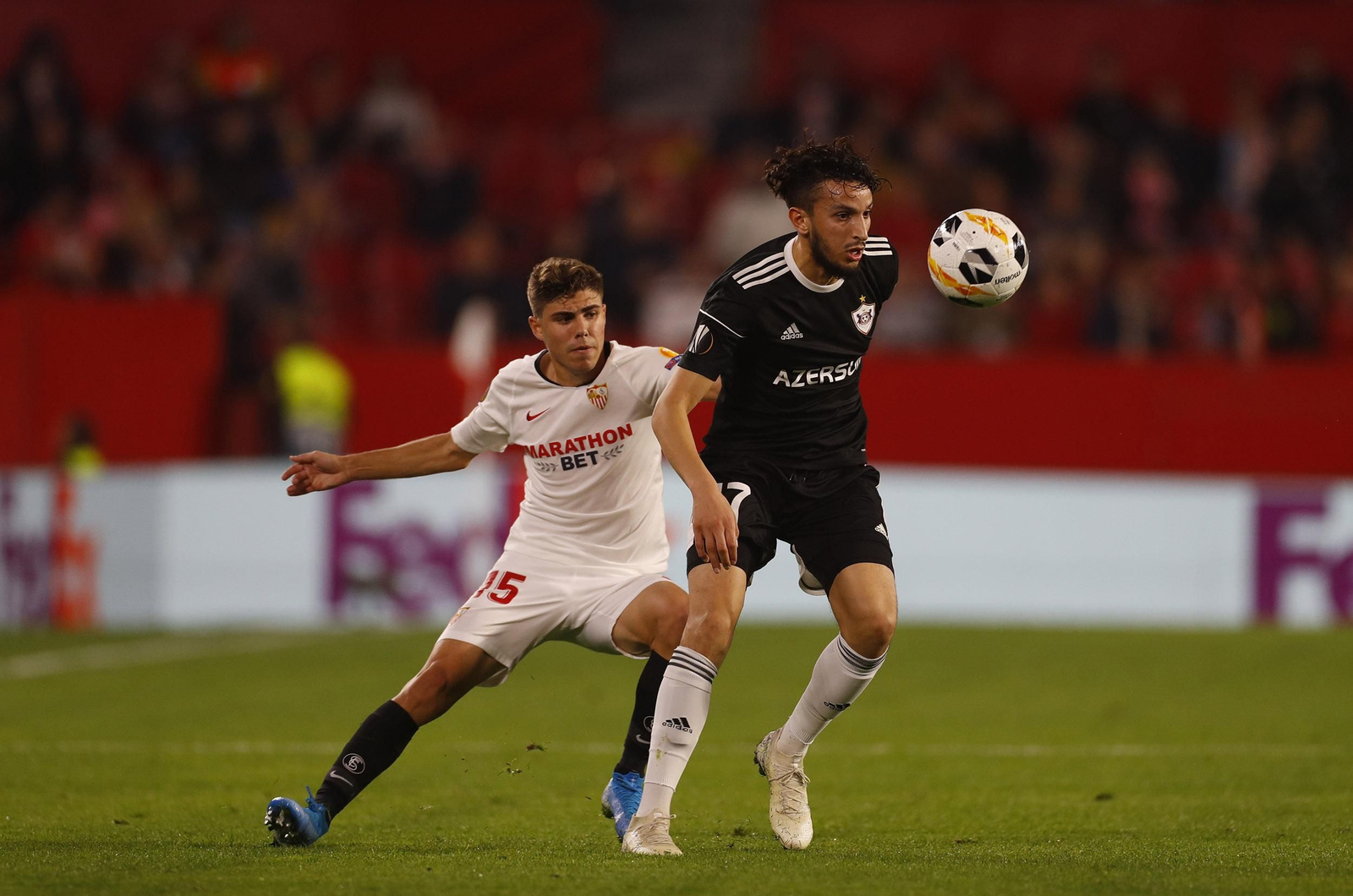 La imágenes del Sevilla fc-Qarabag Fk