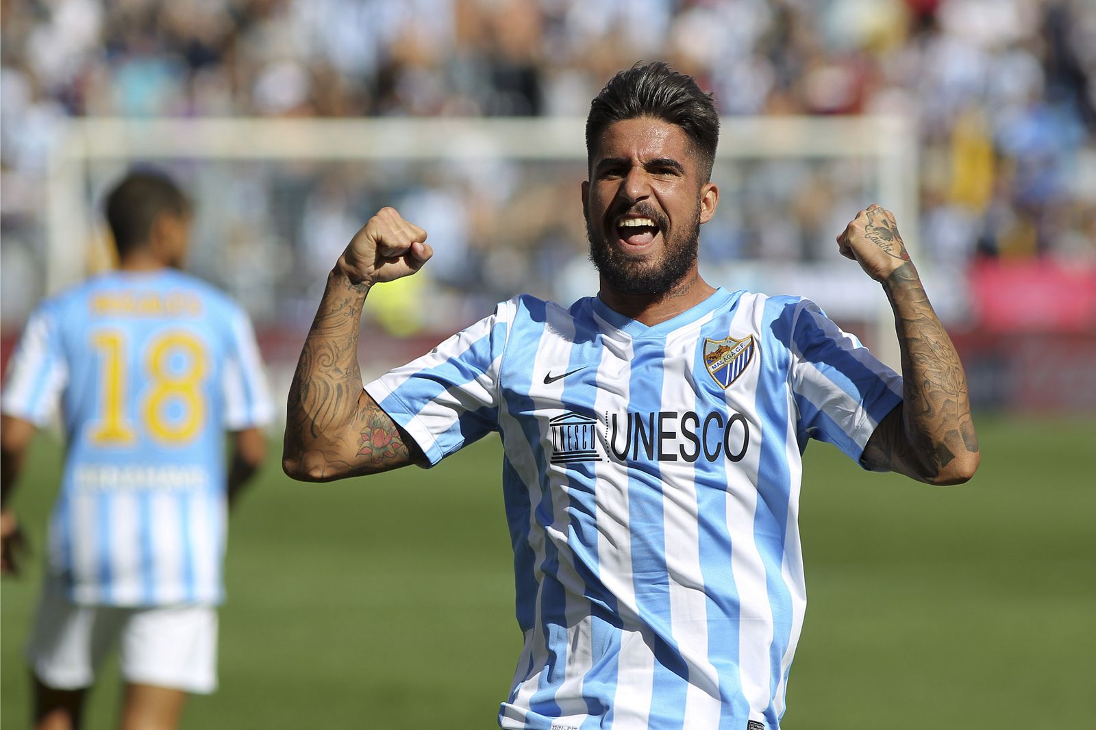 Las equipaciones del Málaga CF en sus últimas 16 temporadas