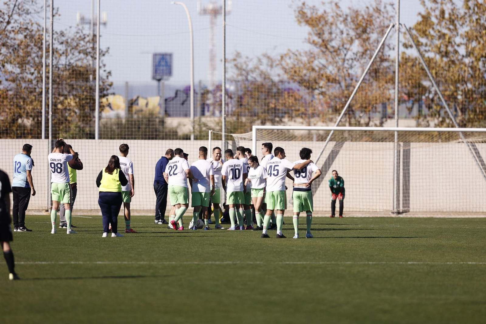 El Málaga CF Genuine se impone a la selección malagueña de influencers