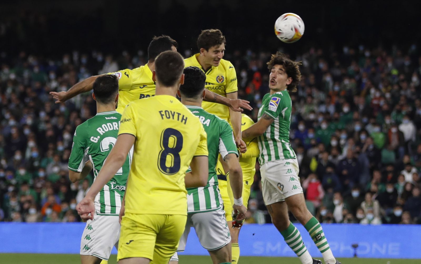 Las imágenes del Betis-Villarreal