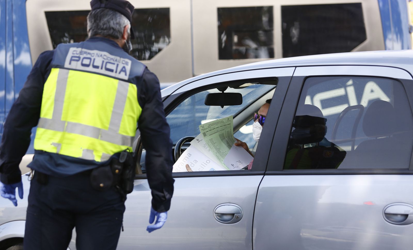 Coronavirus: Controles en las carreteras de Málaga, en fotos