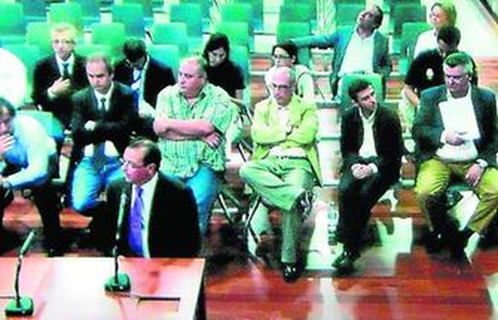 El ganadero Manuel González Sánchez-Dalp, ayer, en el juicio por el caso Malaya.